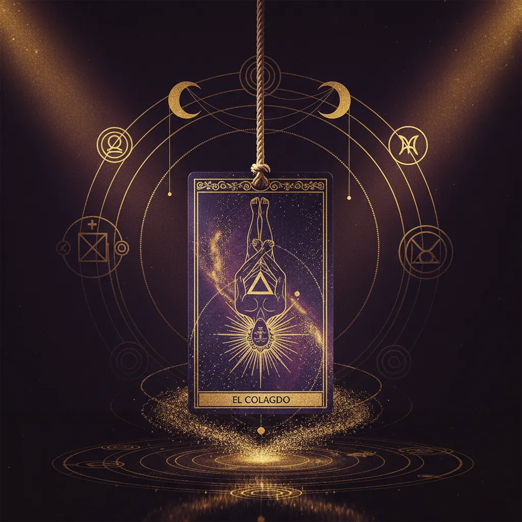 El Colgado: Significado espiritual y simbolismo en el Tarot