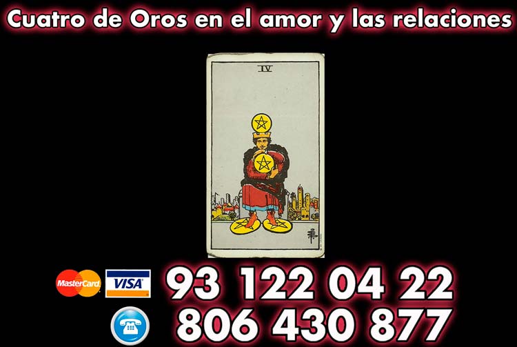 Cuatro de Oros en el amor y las relaciones